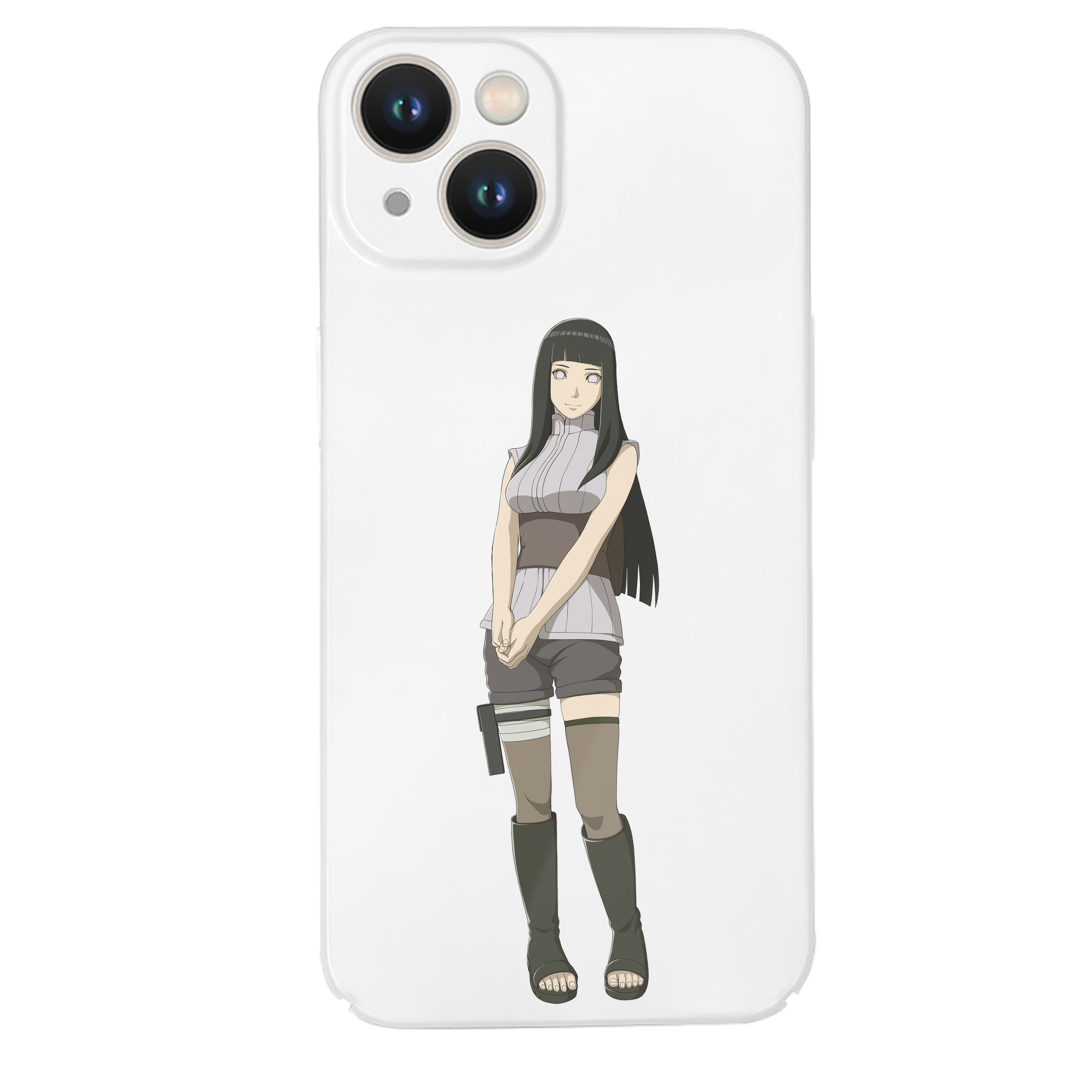 （画像用） NARUTO -ナルト- 日向ヒナタ Hyūga Hinata 【iPhone 14シリーズ対応】ハードケース